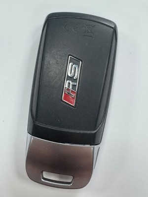Audi Smart Schlüsselanhänger 3 Tasten Fernbedienung getestet und funktionsfähig Original RS 8W0959754CF