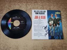 G'TEED dean torrence autographed 1960s VG++/vg sleeve Jan & Dean Little Old 45