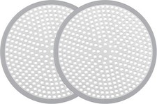 Ohtomber Shower Drain Hair Catcher - 2PCS 4.72 4.72 inch, Silver