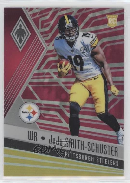 2017 Panini Phoenix Rookies Pink /199 JuJu Smith-Schuster #125 Rookie RC