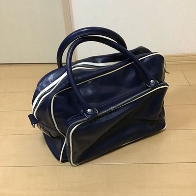 バッグ FRED PERRY Boston Bag Men's Wear FRED PERRY Fred Perry Boston Bag Shoulder Bag 2WAY Navy