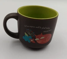 REJOICE AND BE GLAD TODAY COFFEE MUG. PSALMS 118:24 Day Spring MUG.