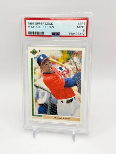 1991 Upper Deck Michael Jordan SP1 Rookie RC PSA 9