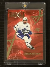 Auston Matthews 2023-24 Skybox E-X 2000 Double Helix Red Achievement /50