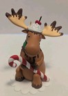 Hallmark Keepsake Ornament 2022 CHOCOLATE MOOSE With Candy Cane — photo 2