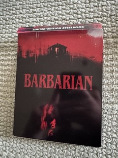 Barbarian 4K Steelbook (2022) (Ultra HD Blu ray)