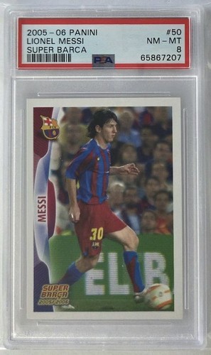 Lionel Messi #50 — 2005 soccer card