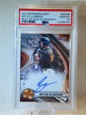 2024 Bowman's Best Best Of 2024 BRYCE ELDRIDGE Auto PSA 10 SF Giants B24-BE