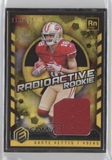2018 Panini Elements Radioactive Rookie Materials /125 Dante Pettis #RRM-DP 6w8