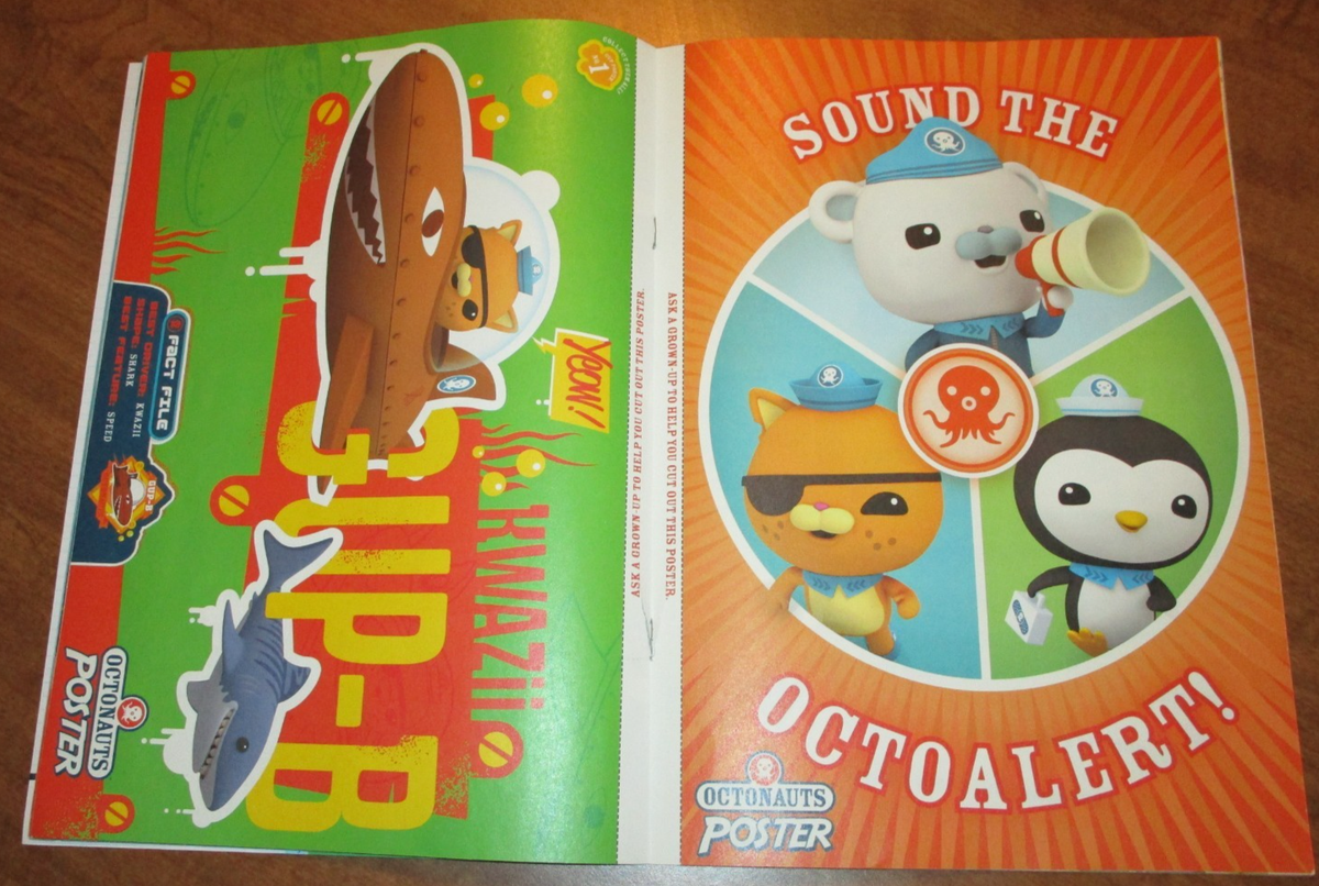 The Octonauts Explore the Great Big Ocean by Meomi + Activity Book