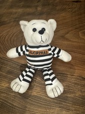 Alcatraz Prison Penitentiary Rock Plush Teddy Bear Reject Too Cute 8" Stuffie