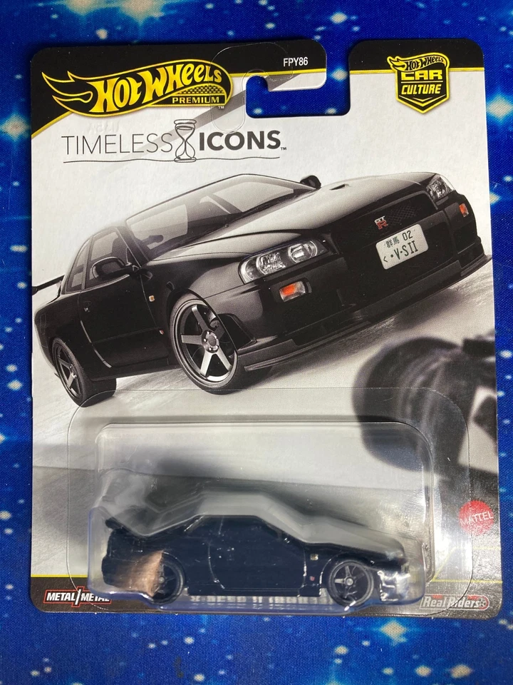 Hot Wheels Premium 2025 Car Culture Timeless Icons Nissan Skyline GT-R CHASE! - Image 2 of 4