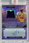 2023-24 Panini OBSIDIAN Anthony Davis Game Worn Matrix Material Autograph 10/25