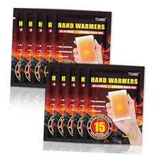 10 Pack Hand Warmers Disposable - Up to 15 Hours of Heat - Super Long Lasting 