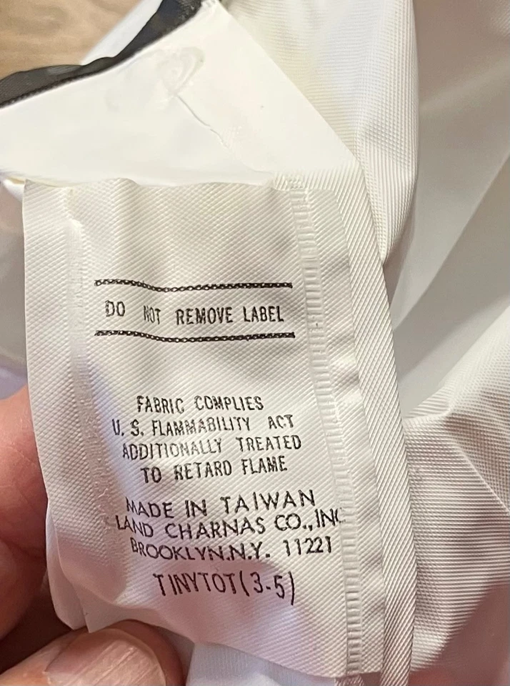 Disfraz de Halloween vintage Snoopy Peanuts Ben Cooper Tiny Tot (3-5) solo superior Foto 3 de 3