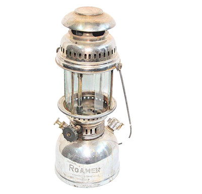 Vintage Roamer Kerosene Lantern 500 CP Brass Petromax Lamp Lightning Collectible