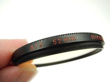 Nikon Nikkor 52mm A12 Amber Camera Lens Filter