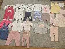 Baby girl extra large bundle clothes lots outfits 0-3 months 62cm mix brand