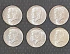 1964 50C Kennedy Half Dollar Lot of 6