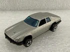 Hot Wheels Vintage Made In Italy Silver Jaguar XJ220 Blue Windshield  Rare Item