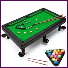 Mini Pool Table Game Desktop Billiards Set Toy Interactive Parent Child