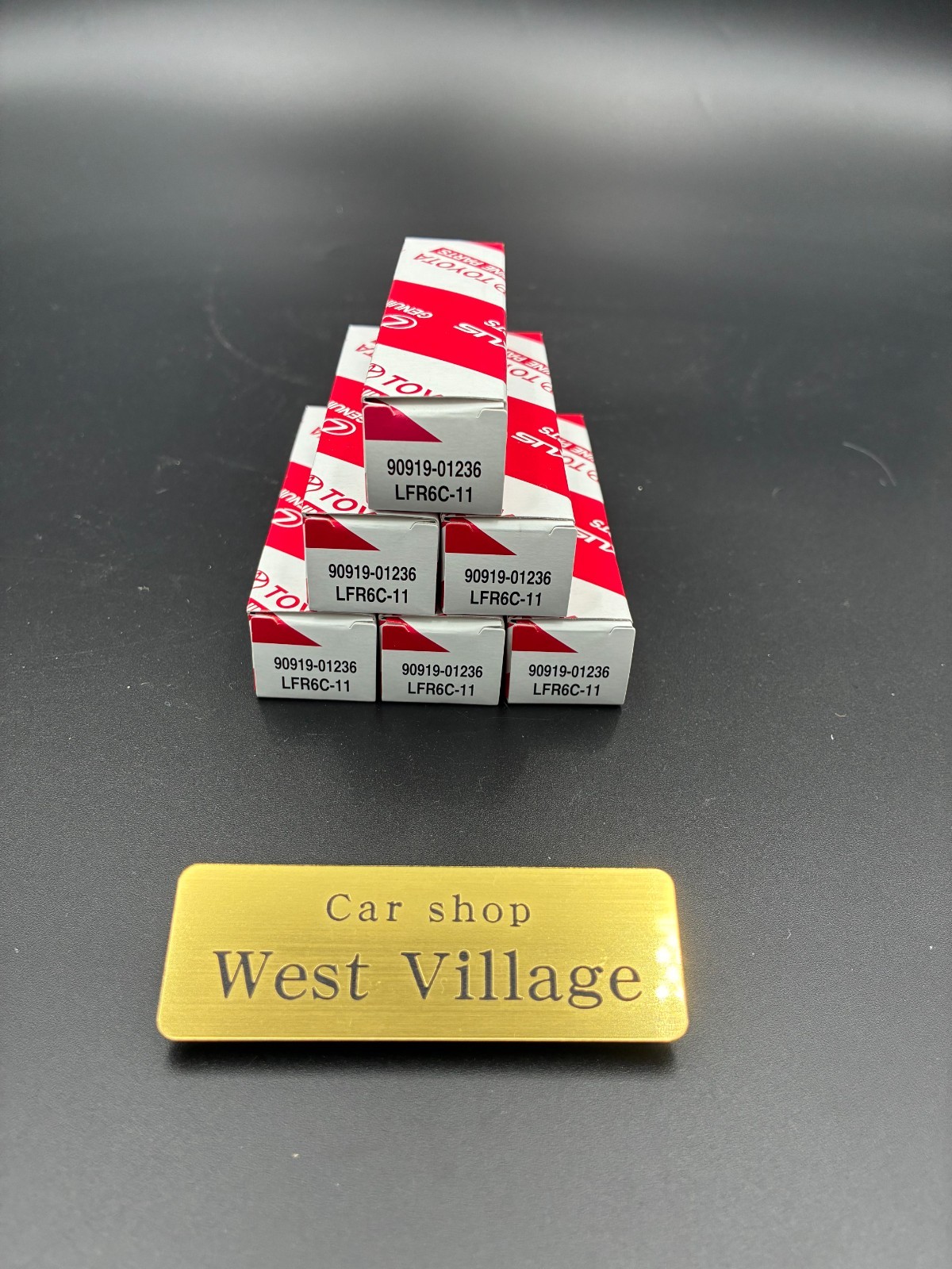 NGK Set of 6 Genuine Toyota Spark Plugs 90919-01236 Tacoma 4Runner FJ Cruiser