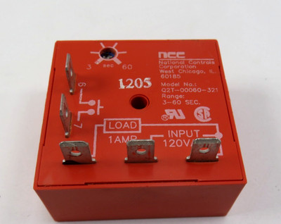 NCC Q2T-00060-321 Time Delay Relay