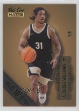 2022-23 Wild Card Matte Draft Gold - 10 Stripe /8 Alondes Williams #MB-5 7l6