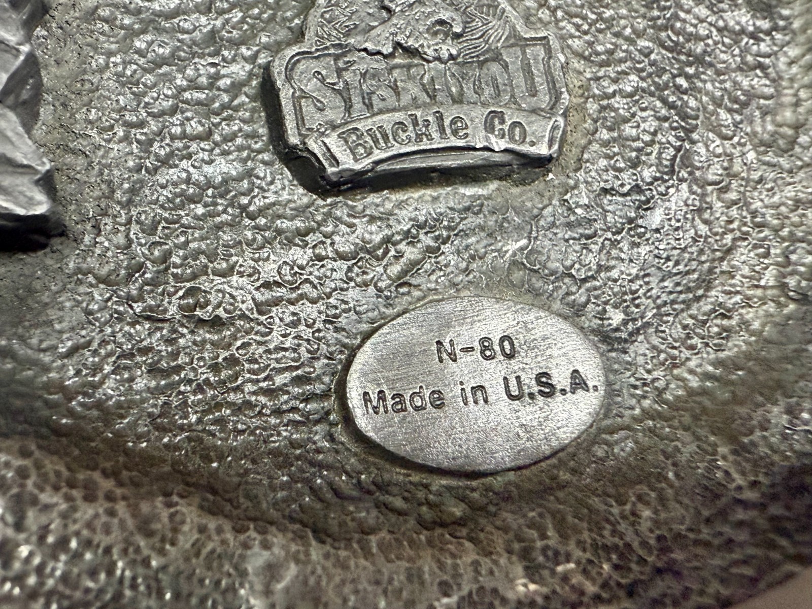 Indian Chief Head Coin Liberty 1937 Vintage 1988 Siskiyou Belt Buckle N-80