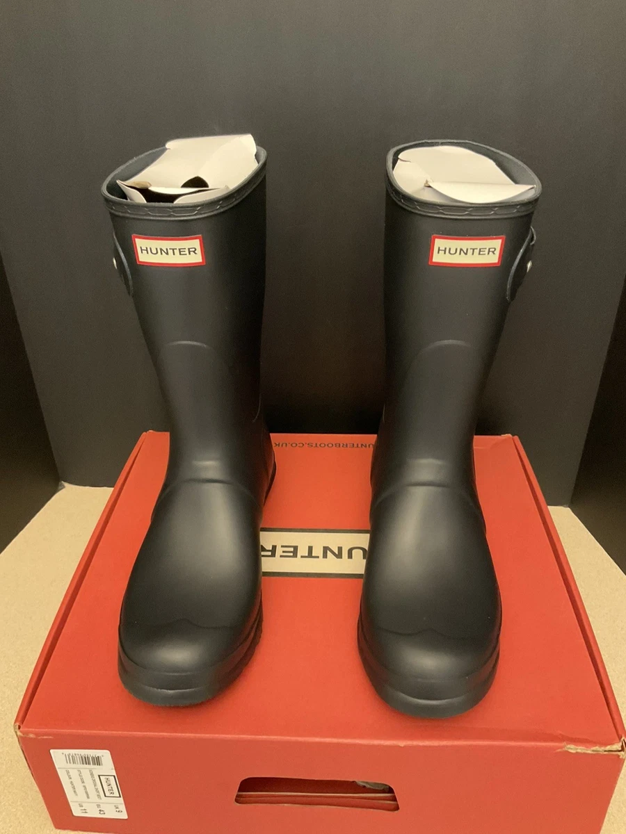 Hunter Original Short Blue Boots for Women for sale | eBay