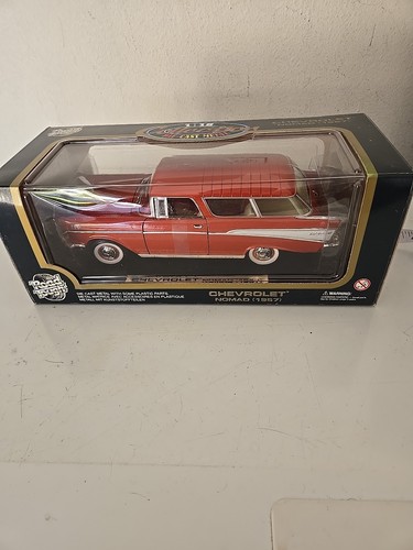 Chevrolet Nomad 1957 Vert - Road Tough échelle 1:18 - Miniature Neuve En Boîte