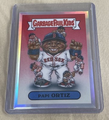 2025 Bowman Chrome - David Ortiz Garbage Pail Kids (GPK) SSP - Papi Ortiz