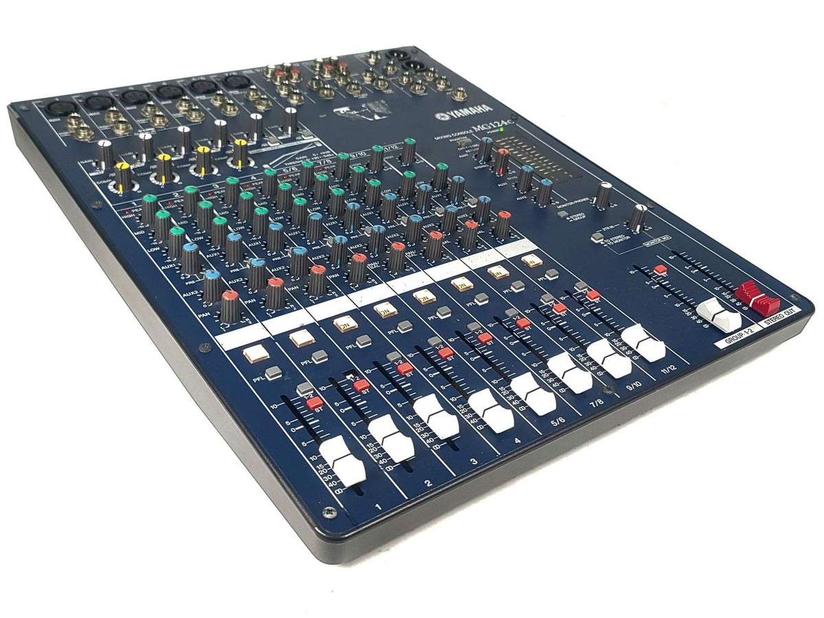 Yamaha MG124C 12-Channel Stereo Mixer for sale online | eBay
