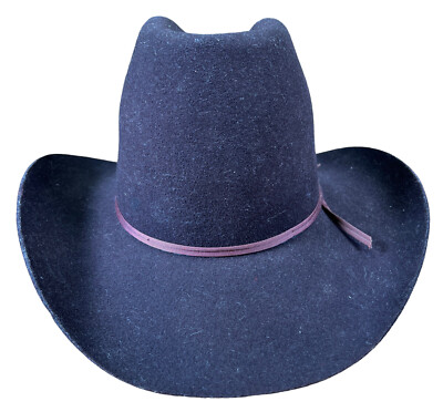 Chapeau Western American Hat Co. – Feutre Laine Pure – Taille Small 6 1/2 (6,5) – Occasion
