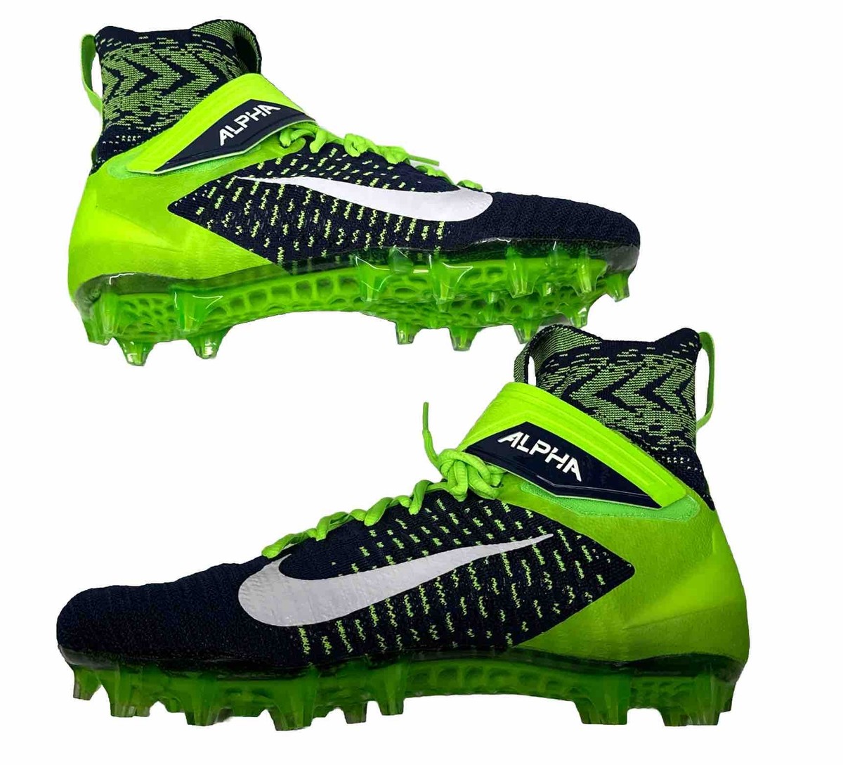 Nike Alpha Menace Elite 2 Football Cleats Seattle Seahawks 