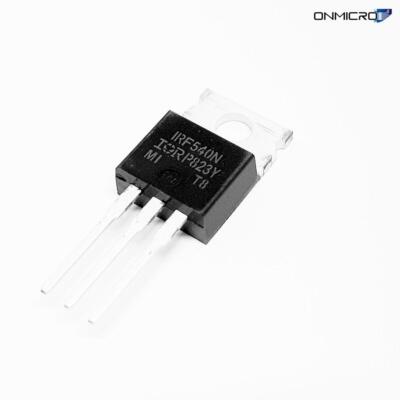 5 Stück IRF540N N-FET Transistor TO220AB 100V 33A 130W 44mOhm