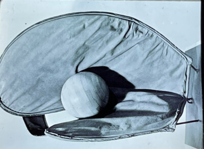 Claes Oldenburg  Standing Mitt W Ball'' Pop Art 35mm Art Slide