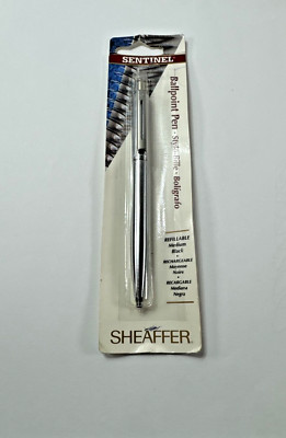 VINTAGE NEW OLD STOCK Sheaffer Sentinel Retractable Ball Point Pen Black Ink