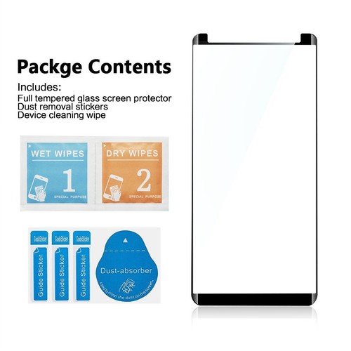 Premium Case Friendly Tempered Glass Screen Protector for Samsung Galaxy Note 9 - Photo 9 sur 11
