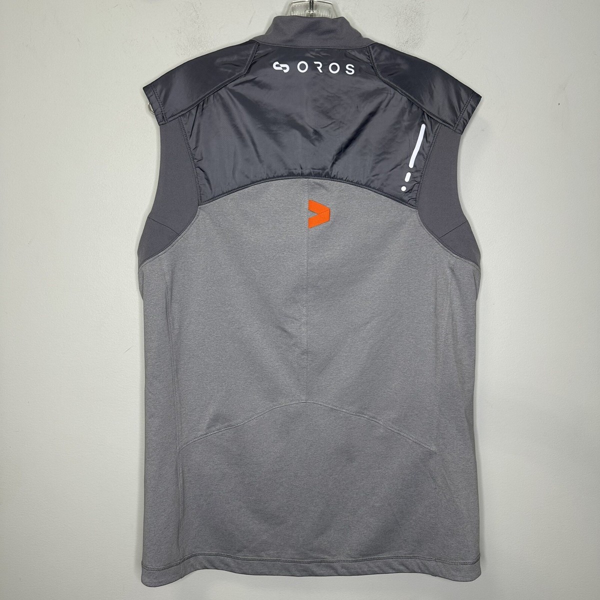 Oros Men's Quantum Zip Up Vest Jacket In Titanium Size M BNWT! | eBay