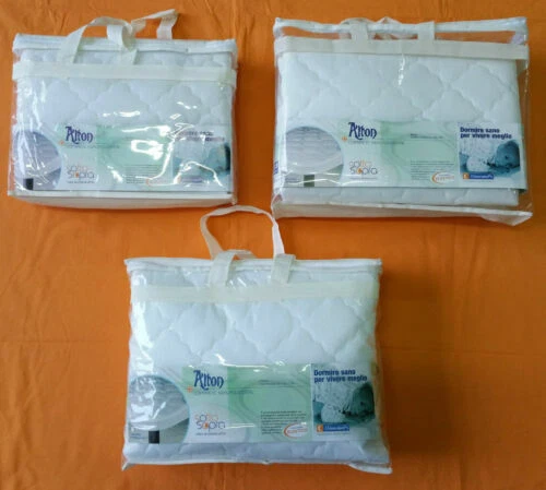 Tessile da letto bianca ipoallergenico