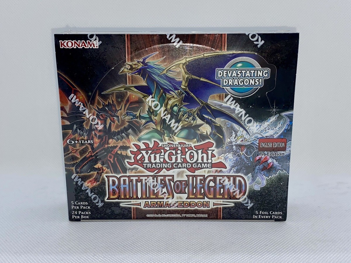 battles of legend armageddon booster box Amazon.com: Konami Yu-Gi-Oh! Battles of Legend: Armageddon Booster Box :  Toys & Games main image 1