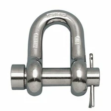 STAINLESS STEEL 316-NM ROUND PIN CHAIN SHACKLE 1/2" (S0115-RP13)