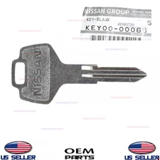 Genuine OEM Blank Metal Master Spare Key Various Nissan Models KEY00-00066