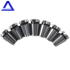 7 Pack ER11 Spring Collet 1/16"-1/4" For CNC Milling Lathe Tool Workholding