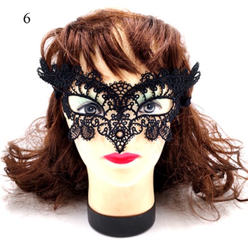 Lace Mask Party Masquerade Ball Eye Masks Flower Feather Bachelorette Party │ - Picture 47 of 67