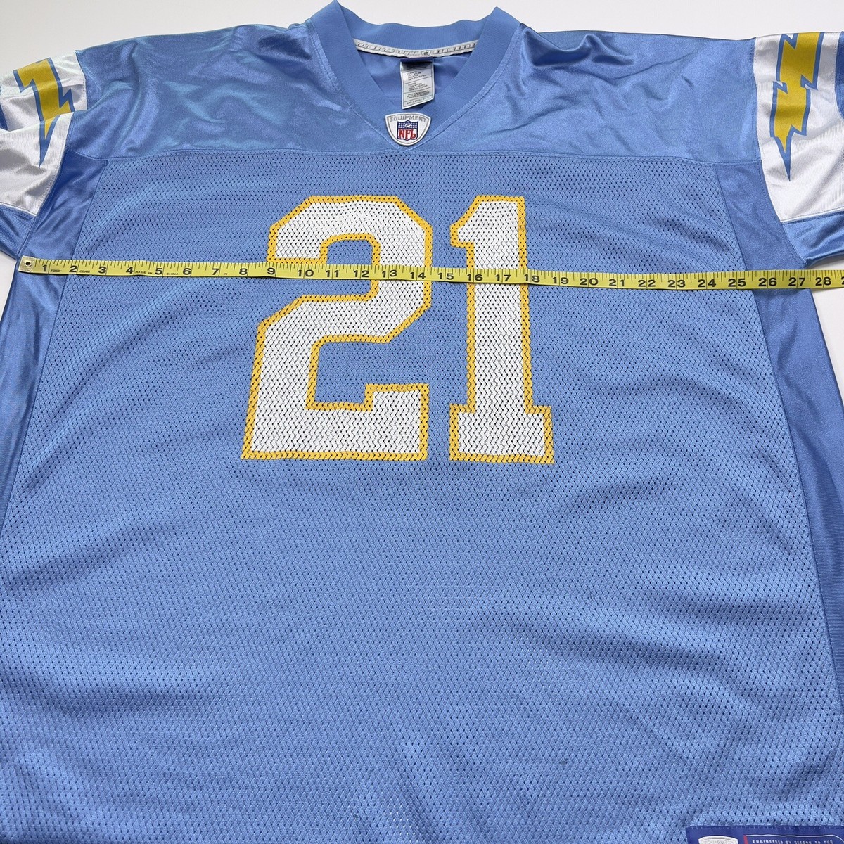 reebok社製　NFL Los Angeles CHARGERS ジャージ VINTAGE NFL LOS ANGELES CHARGERS JACKSON #83 REEBOK JERSEY