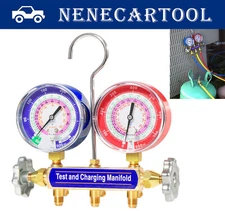42001 2-Valve A/C Charging Manifold and Test Kit For R-22, R-404a and R-410a