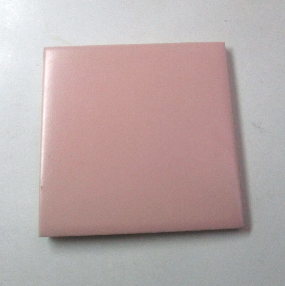 1 Керамическая плитка Robertson США матовый розовый 4-5/16» квадратный 1950-х ретро винтажный MCM - Изображение 4 из 4