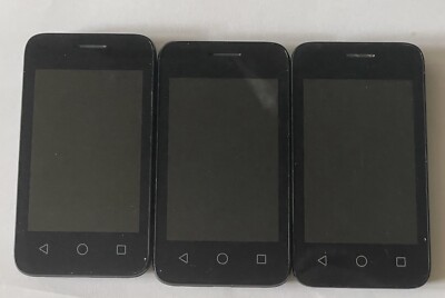 TCL ALCATEL ONETOUCH Pixi 3 (''3.5) - Schwarz Android Smartphone Handy 4009x x3